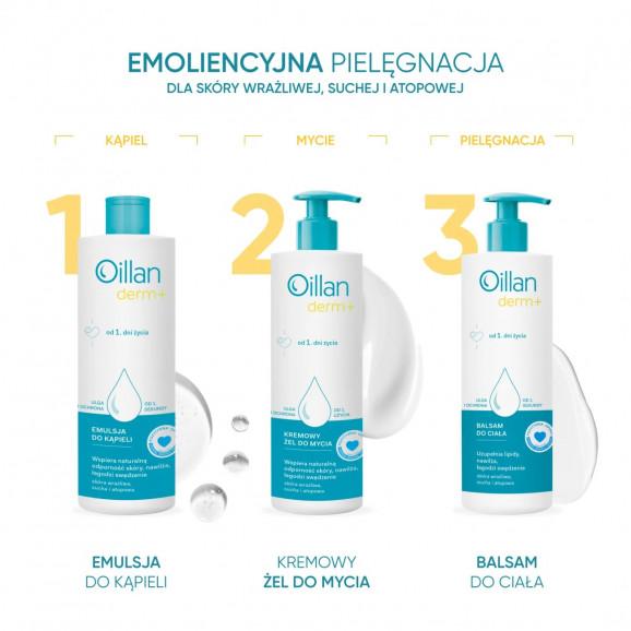 Oillan Derm+ Kremowy żel do mycia od 1 dnia życia (400 ml) - zdjęcie produktu