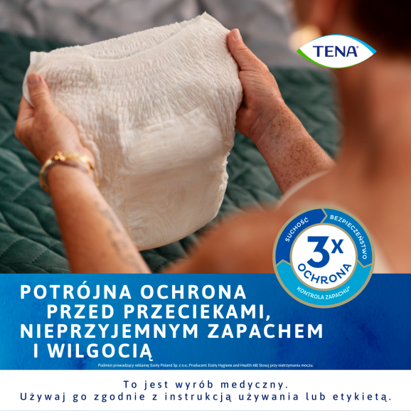TENA Lady Pants Plus Creme – bielizna chłonna, rozmiar M (9 sztuk) TENA Lady Pants Plus Creme – bielizna chłonna, rozmiar M (9 sztuk) - zdjęcie produktu