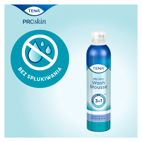 TENA Wash Mousse – pianka myjąca (400 ml) - zdjęcie produktu