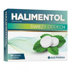 Alg Pharma Halimentol, tabletki do ssania, 30 sztuk - zdjęcie produktu