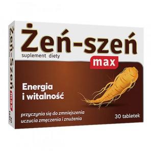 Alg Pharma Żeń-Szeń Max – suplement diety (30 tabletek) - zdjęcie produktu