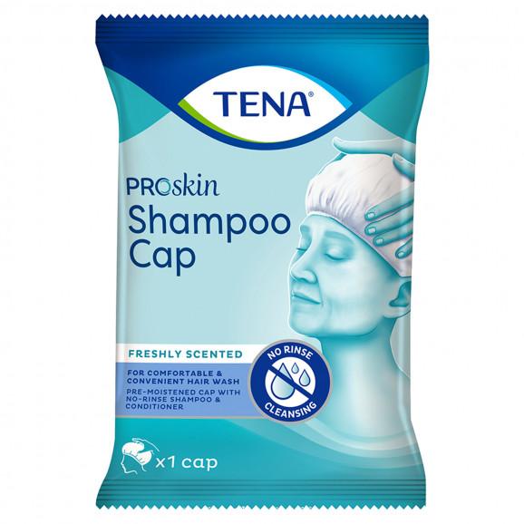 TENA Proskin Shampoo Cap – czepek do mycia włosów (1 sztuka) TENA Proskin Shampoo Cap – czepek do mycia włosów (1 sztuka) - zdjęcie produktu