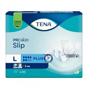 TENA ProSkin Slip Plus – pieluchomajtki dla dorosłych, rozmiar L (30 sztuk) - zdjęcie produktu