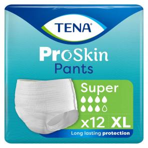 TENA ProSkin Pants Super – majtki chłonne, rozmiar XL (12 sztuk) - zdjęcie produktu