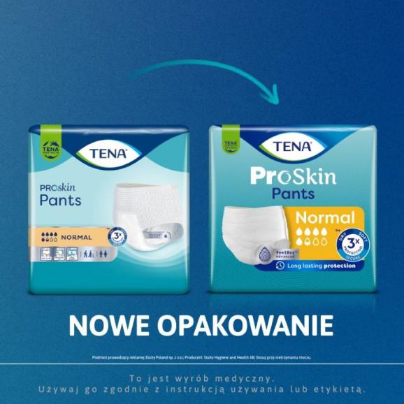 TENA ProSkin Pants Normal – majtki chłonne, rozmiar XL (30 sztuk) - zdjęcie produktu