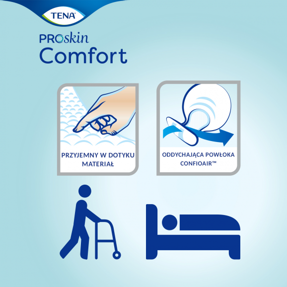 TENA ProSkin Comfort Super - pieluchy anatomiczne (36 sztuk) - zdjęcie produktu