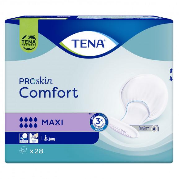 TENA ProSkin Comfort Maxi - pieluchy anatomiczne (28 sztuk) - zdjęcie produktu