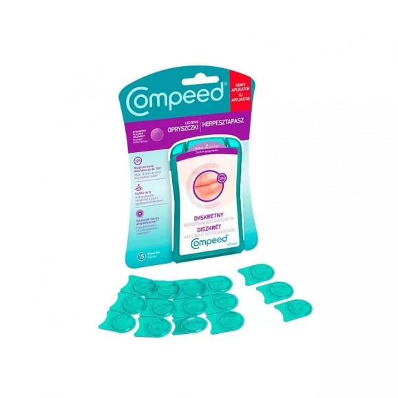 Compeed dyskretne plastry lecznicze na opryszczkę (15 sztuk) - zdjęcie produktu