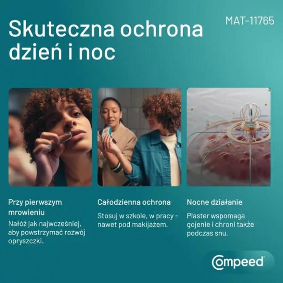 Compeed dyskretne plastry lecznicze na opryszczkę (15 sztuk) - zdjęcie produktu