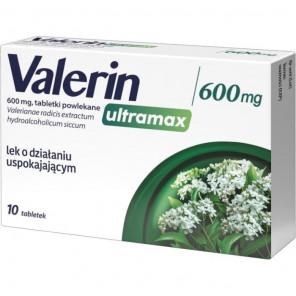 Valerin Ultramax 600mg, 10 tabletek - zdjęcie produktu