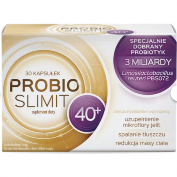 Probioslimit 40+ — suplement diety (30 kapsułek) - zdjęcie produktu