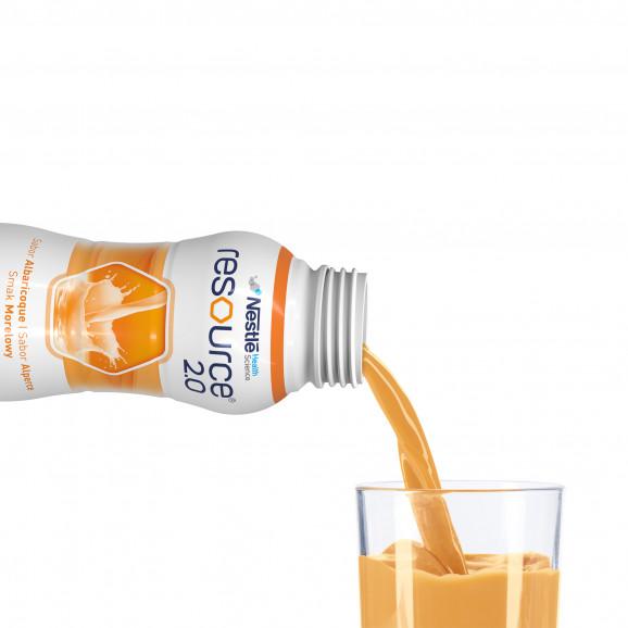 Nestle Resource 2.0 smak morelowy – żywność specjalnego przeznaczenia medycznego (4 x 200 ml) Nestle Resource 2.0 smak morelowy – żywność specjalnego przeznaczenia medycznego (4 x 200 ml) - zdjęcie produktu