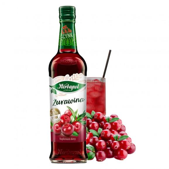 Herbapol Żurawina - suplement diety (420 ml) - zdjęcie produktu