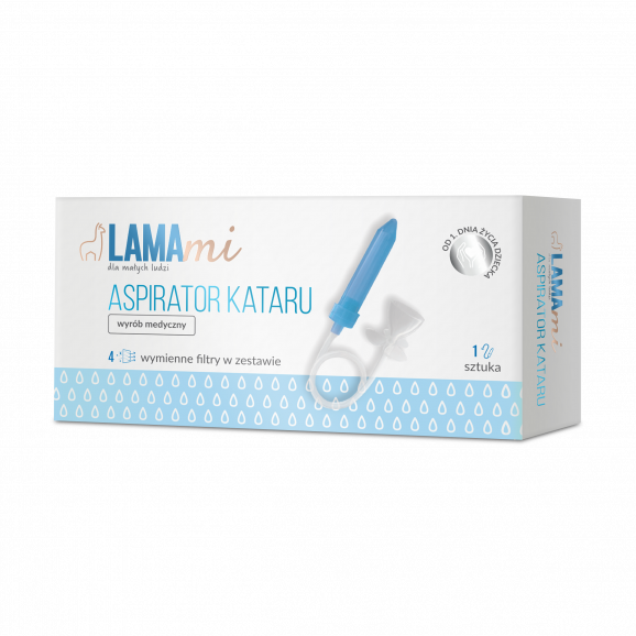 LAMAmi Aspirator kataru dla dzieci i niemowląt, 1 sztuka - zdjęcie produktu