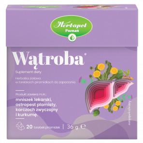 Herbapol Wątroba herbata ziołowa do zaparzania - 20 torebek - zdjęcie produktu