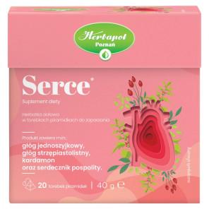 Herbapol Serce herbata ziołowa do zaparzania – suplement diety (20 torebek) - zdjęcie produktu