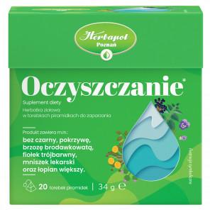 Herbapol Oczyszczanie Herbata do zaparzania - suplement diety (20 torebek) - zdjęcie produktu