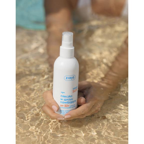 Ziaja Sopot Sun Mleczko nawilżające w sprayu, SPF 50+ (170 ml) - zdjęcie produktu