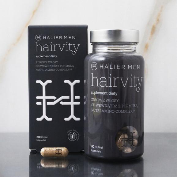 Hairvity Men, kapsułki na zdrowe włosy dla mężczyzn (60 kapsułek) Hairvity Men, kapsułki na zdrowe włosy dla mężczyzn (60 kapsułek) - zdjęcie produktu