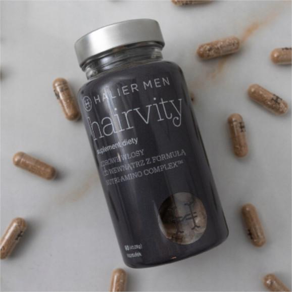 Hairvity Men, kapsułki na zdrowe włosy dla mężczyzn (60 kapsułek) Hairvity Men, kapsułki na zdrowe włosy dla mężczyzn (60 kapsułek) - zdjęcie produktu