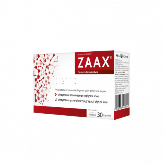 Zaax – suplement diety (30 kapsułek) Zaax – suplement diety (30 kapsułek) - zdjęcie produktu