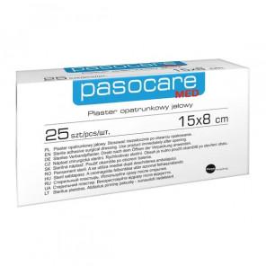 Plaster opatrunkowy jałowy Pasocare Med 15 cm x 8 cm, (25 sztuk) - zdjęcie produktu