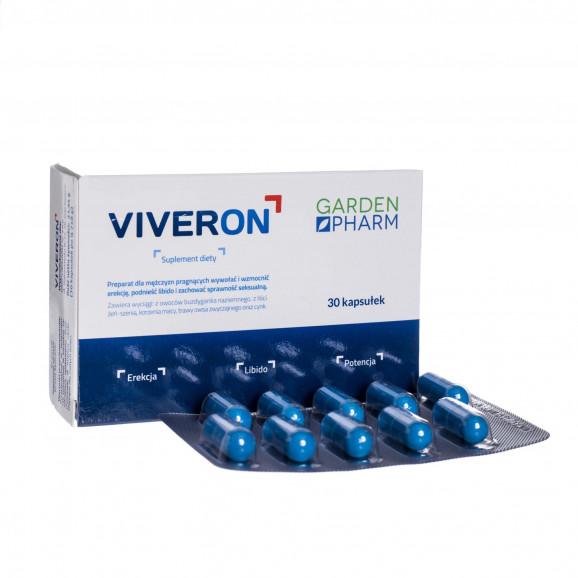 Viveron – suplement diety wspierający potencję (30 kapsułek) Viveron – suplement diety wspierający potencję (30 kapsułek) - zdjęcie produktu