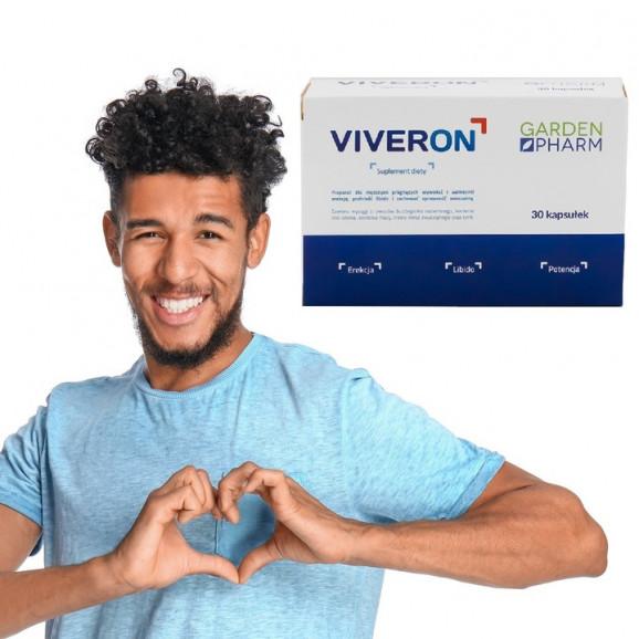 Viveron – suplement diety wspierający potencję (30 kapsułek) Viveron – suplement diety wspierający potencję (30 kapsułek) - zdjęcie produktu