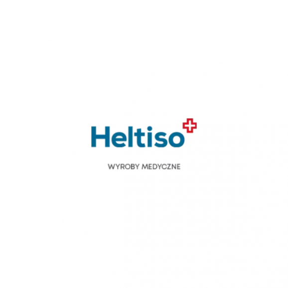 Heltiso Hipoalergiczny plaster tkaninowy z opatrunkiem 1 m x 6 cm (1 sztuka) - zdjęcie produktu