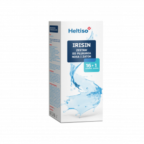 Heltiso Irisin Zestaw do płukania nosa i zatok (1 butelka + 16 saszetek) - zdjęcie produktu