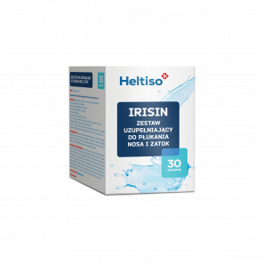 Heltiso Irisin Zestaw uzupełniający do płukania nosa i zatok (30 saszetek) - zdjęcie produktu
