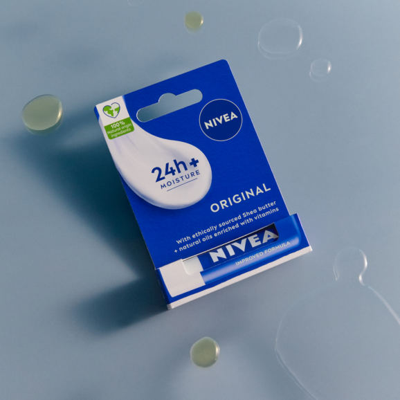 Nivea Original Care Pielęgnująca ochronna pomadka do ust 4,8 g - zdjęcie produktu