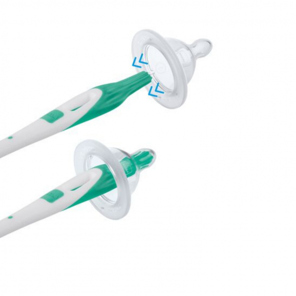 MAM Soft Brush miękka szczotka do butelek i smoczków, żółta, 1 sztuka - zdjęcie produktu