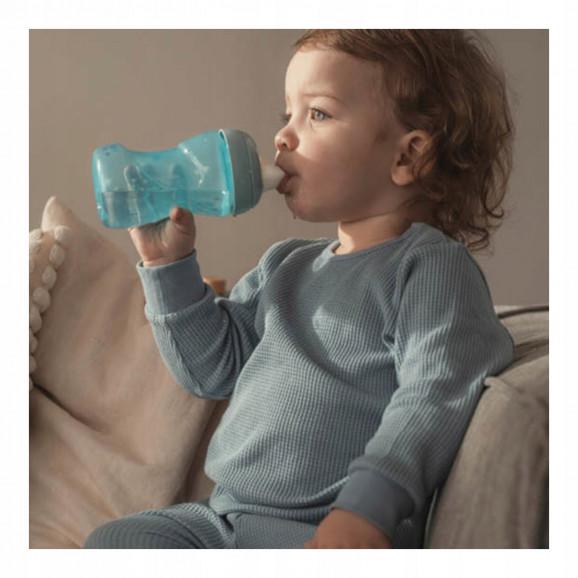 MAM Kubek niekapek 8+ Fun to Drink Cup 270 ml - kolor niebieski - zdjęcie produktu