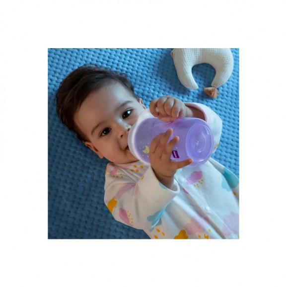 MAM Kubek niekapek 8+ Fun to Drink Cup 270 ml - kolor różowy - zdjęcie produktu