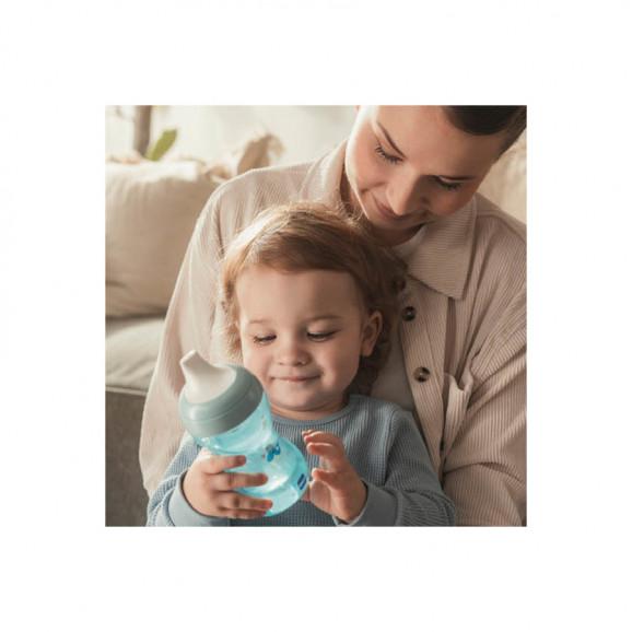 MAM Kubek niekapek 8+ Fun to Drink Cup 270 ml - kolor różowy - zdjęcie produktu