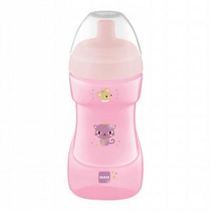 MAM Kubek niekapek 12m+ Sports Cup 330 ml - kolor różowy - zdjęcie produktu