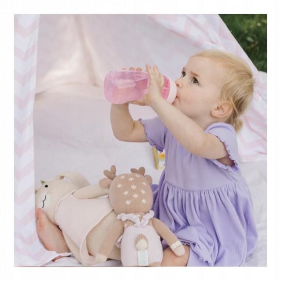 MAM Kubek niekapek 12m+ Sports Cup 330 ml - kolor różowy - zdjęcie produktu