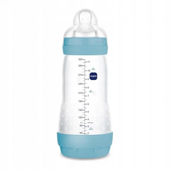 MAM Butelka antykolkowa Perfect Start 4m+ 320 ml Planet Love Boy MAM Butelka antykolkowa Perfect Start 4m+ 320 ml Planet Love Boy - zdjęcie produktu