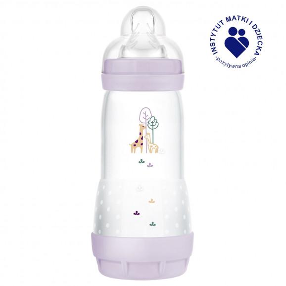 MAM Butelka antykolkowa Perfect Start 4m+ 320 ml Planet Love Girl - zdjęcie produktu