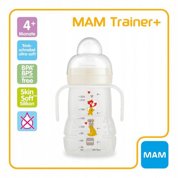 MAM Trainer+ butelka treningowa 4m+ Better Together 220 ml - zdjęcie produktu