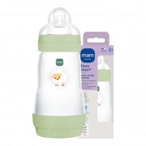 MAM Butelka antykolkowa Perfect Start 2m+ 260 ml Grounding in Nature Unisex - zdjęcie produktu