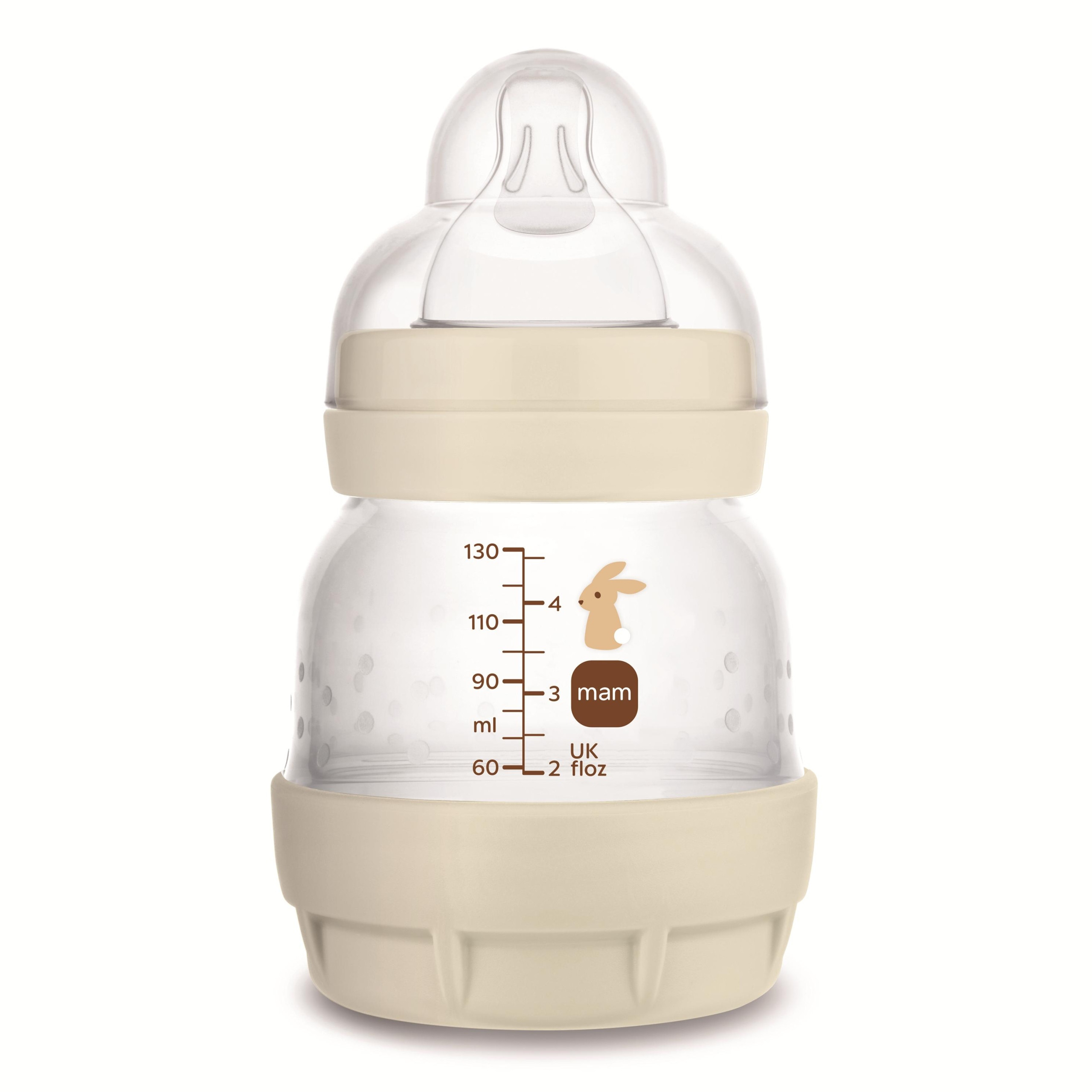 MAM Butelka antykolkowa Perfect Start 0m 130 ml Grounding in Nature Unisex