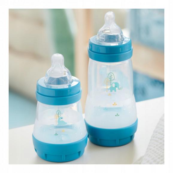 MAM Butelka antykolkowa Perfect Start 0m+ 160 ml Planet Love Boy - zdjęcie produktu