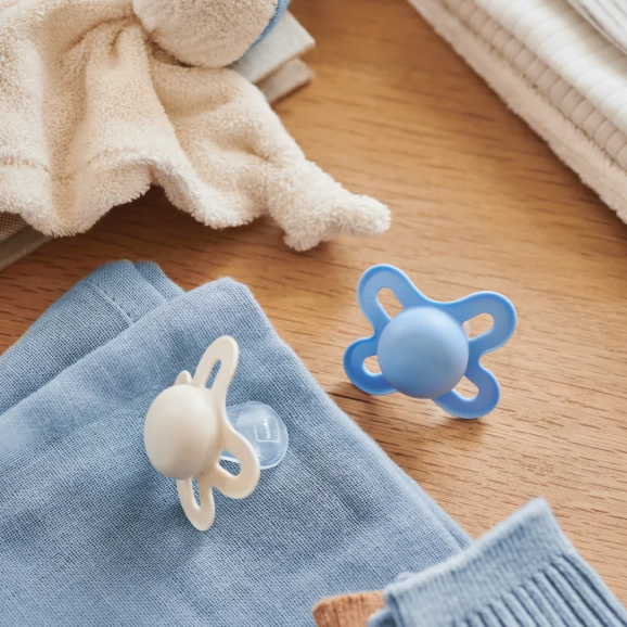 MAM Original Start 0-2m, smoczek uspokajający, silikonowy, ortodontyczny, 2 sztuki - zdjęcie produktu