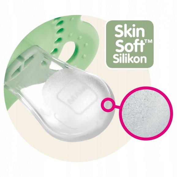 MAM Original Night Smoczek ortodontyczny 16m+ Planet Love Boy świecący w ciemności, 2 sztuki - zdjęcie produktu