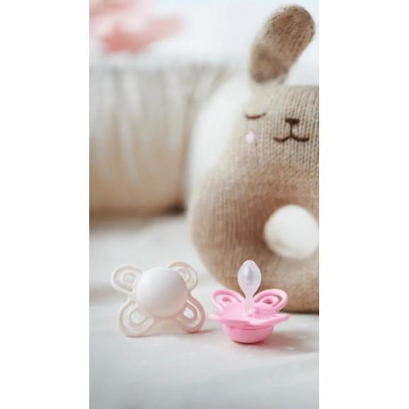 MAM Smoczek uspokajający, silikonowy, ortodontyczny Perfect 0+ Girl - zdjęcie produktu