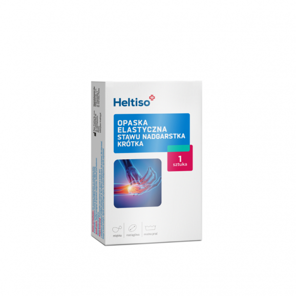 Heltiso Opaska elastyczna stawu nadgarstkowego krótka, rozmiar XL Heltiso Opaska elastyczna stawu nadgarstkowego krótka, rozmiar XL - zdjęcie produktu