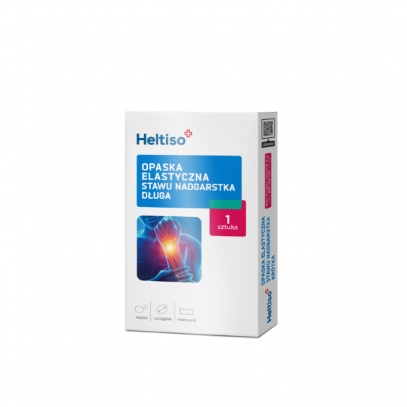 Heltiso Opaska elastyczna stawu nadgarstkowego długa, rozmiar L Heltiso Opaska elastyczna stawu nadgarstkowego długa, rozmiar L - zdjęcie produktu