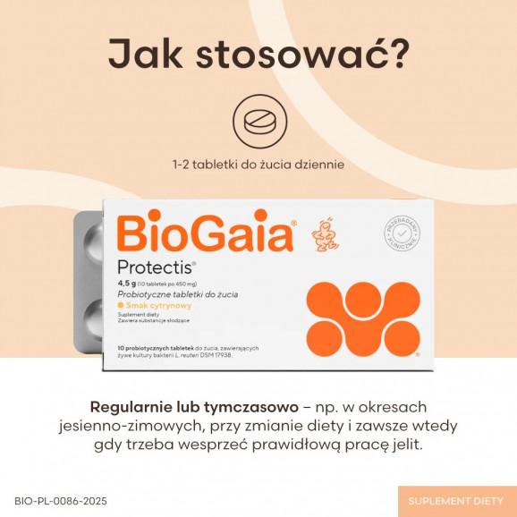 [02.05.2026] BioGaia Probiotyczne tabletki do żucia (10 szt.) - zdjęcie produktu
